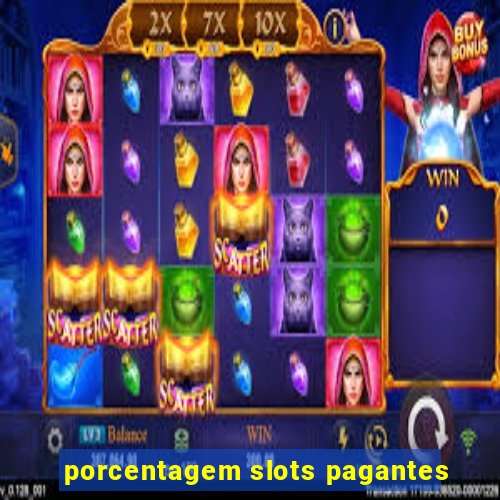 porcentagem slots pagantes